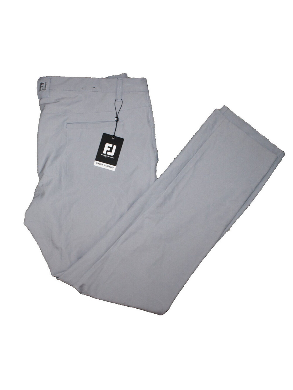 NEW FootJoy Pants Men 40x34 Light Gray Pro Tour Fit Performance Stretch Golf NWT